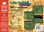 Mia Hamm Soccer 64 Box Art Back